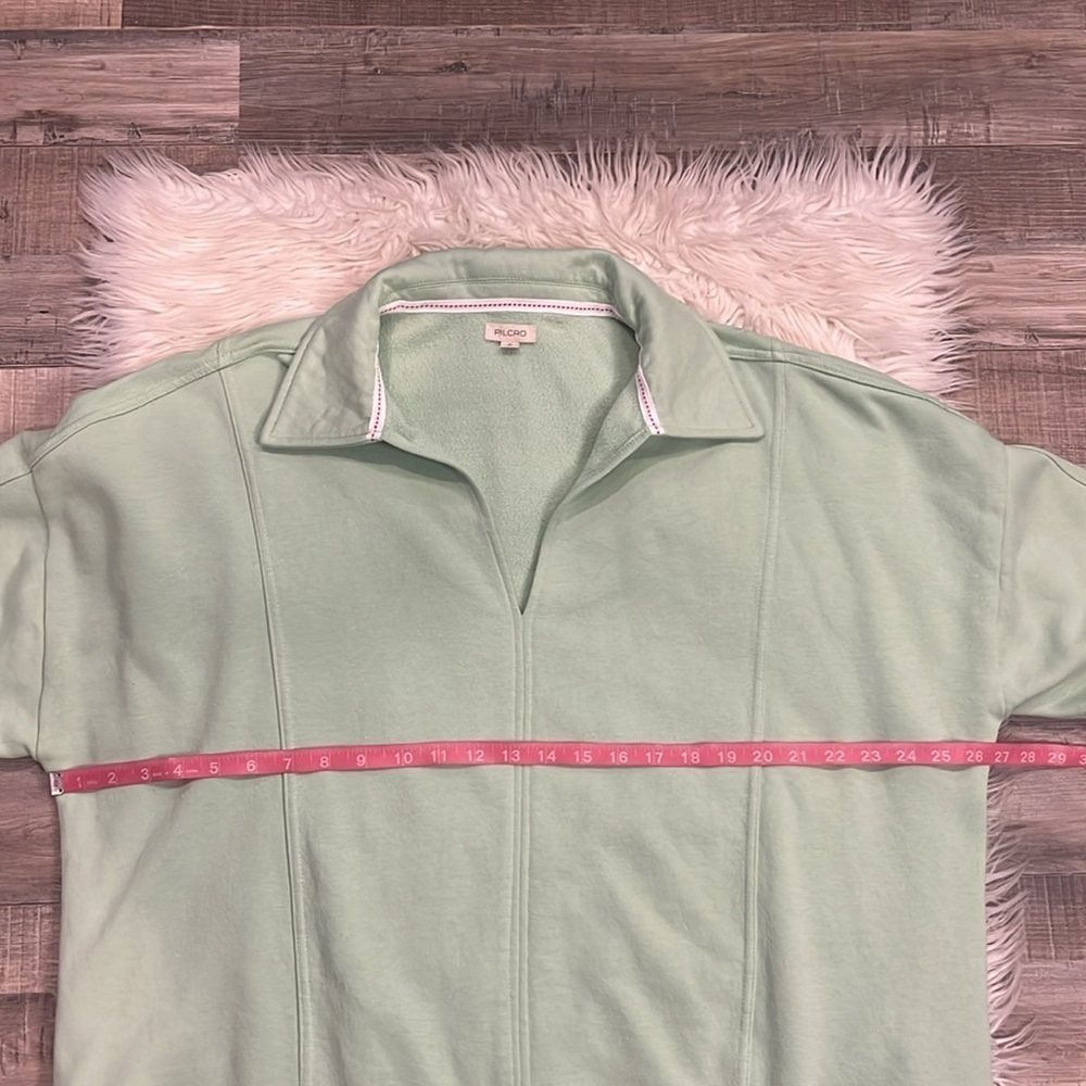 Anthropologie Pilcro Johnny Collar pullover sweatshirt XL - Picture 7 of 10